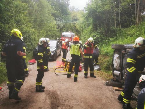 2024 - Übung VU mehrere eingekl. Personen mit FF Schörfling